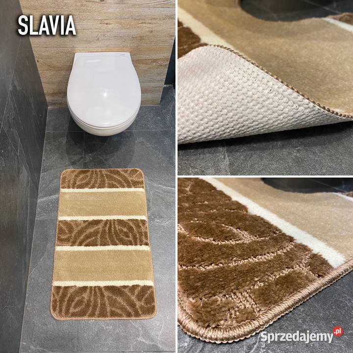 DYWANIK ŁAZIENKOWY 50X80 SLAVIA ANTYPOŚLIZGOWY 1 Białystok