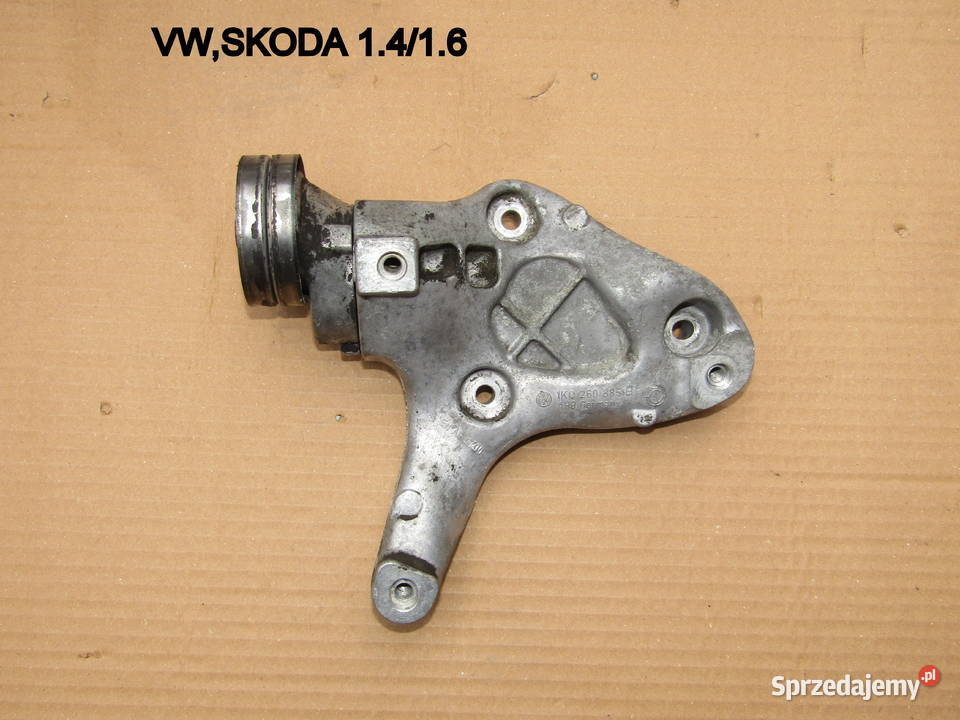 WSPORNIK KOMPRESORA KLIMATYZACJI VWAG 1K0260885B Rok produkcji 2007 Mysłaków sprzedam