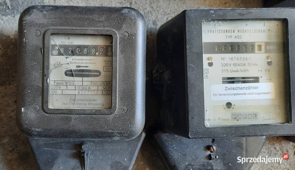 Licznik energii zużycia prądu 220V 400V 10A 40A lubuskie