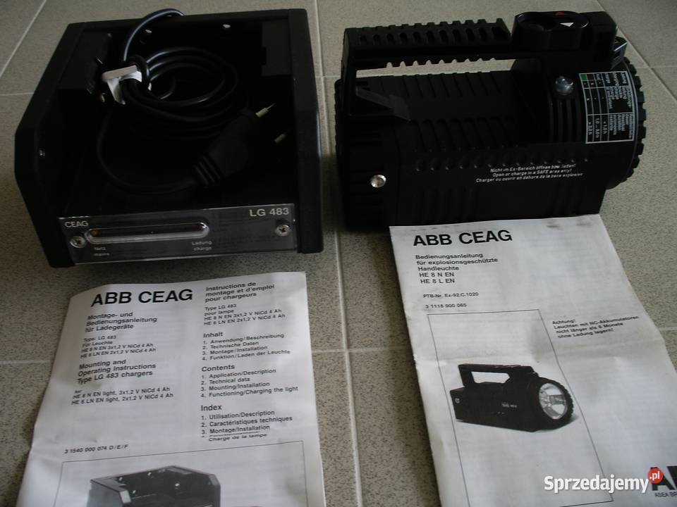 translator M 814 lampa HE 8L ExLadowarka LG 483 Warszawa