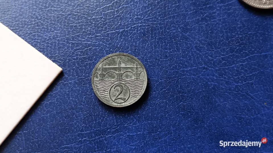 Stare monety 2 halerze 1924 Czechosłowaja Lesko