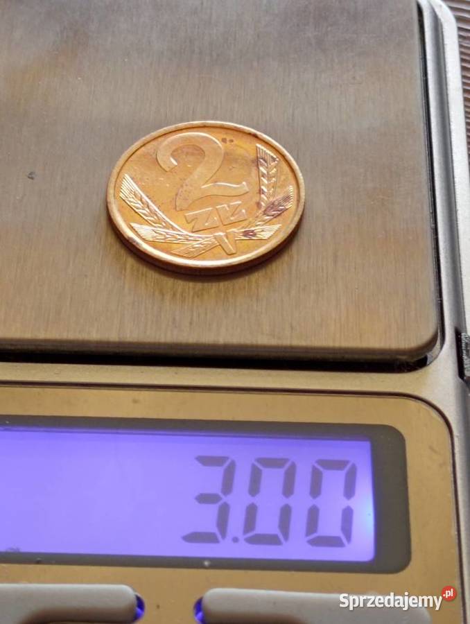 sprzedam monete 2 zl 1982 mosiadz
