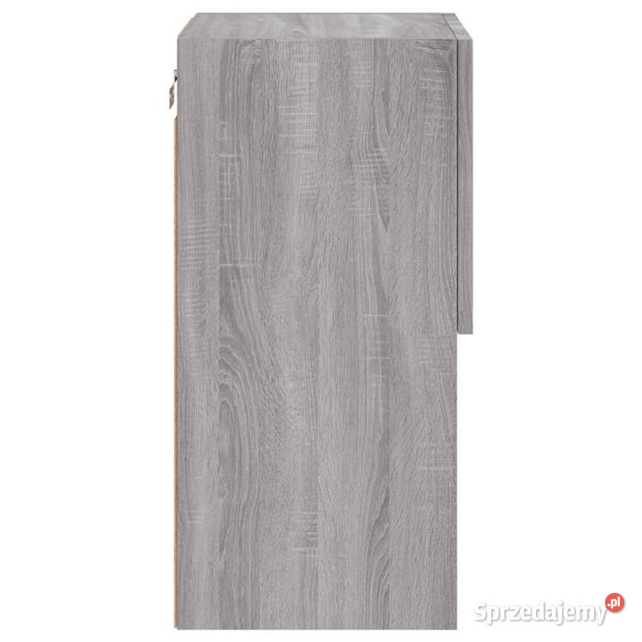Szafki pod TV z LED 2 szary dąb sonoma 305x30x60 RTV mazowieckie Warszawa
