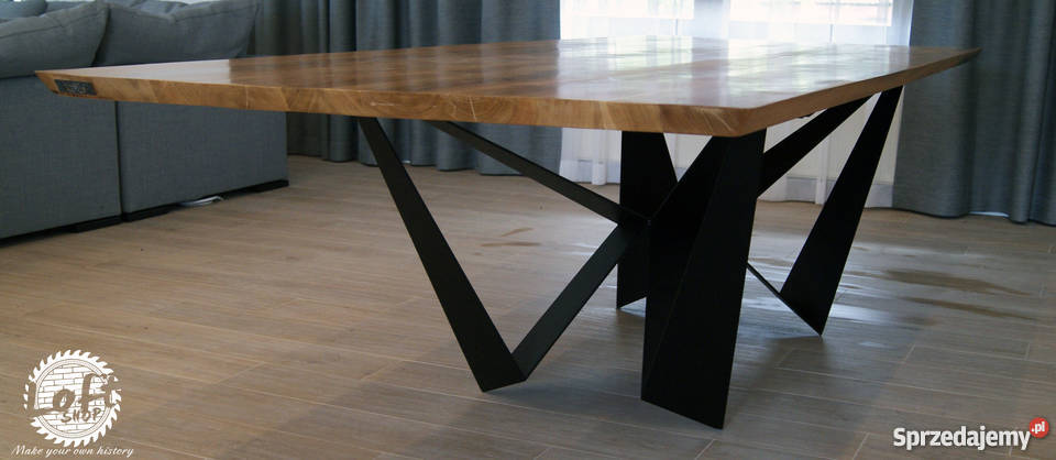 Ekskluzywny stół loftowy INDUSTRIALNY DIAMOND Wrocław