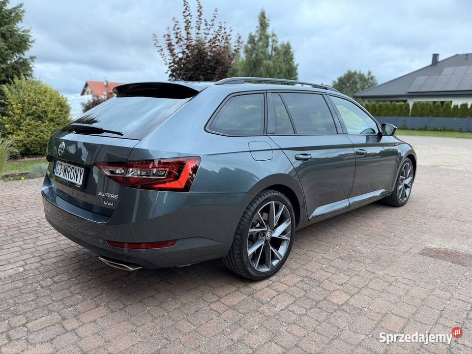 Skoda Superb Sportline 20 TSI 272 DSG 4x4 Hak Lębork sprzedam