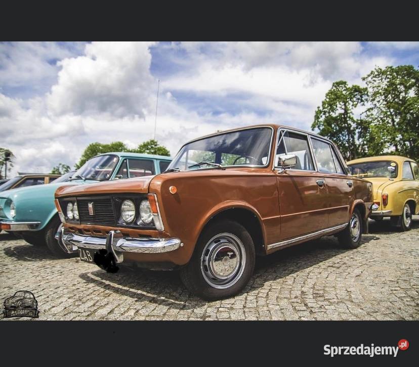 Fiat 125 p 1974 1500 cc czarne tablice oryginał benzyna Lublin