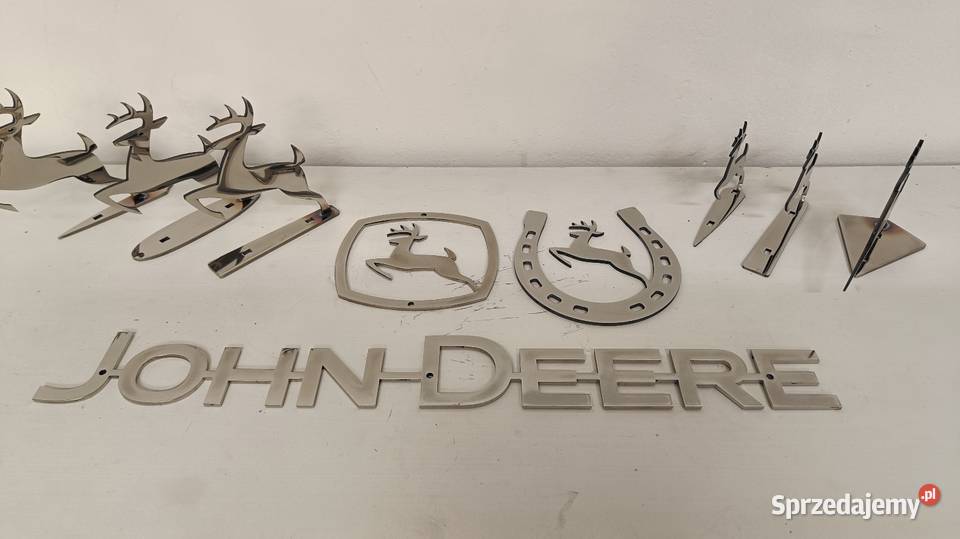 Jelonek na maskę John Deere emblemat logo lubuskie Babimost sprzedam