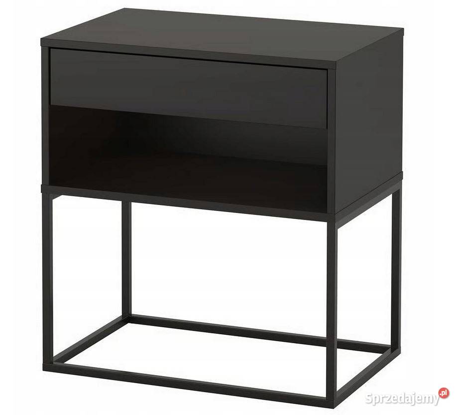 IKEA nowy stolik nocny szafka nocna Vikhammer Żabia Wola