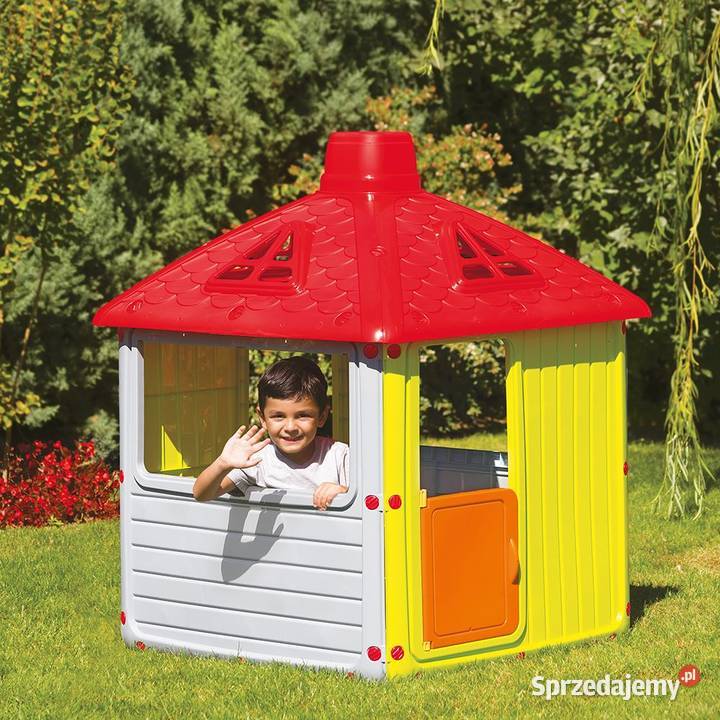 Wader domek z dachem kopertowym