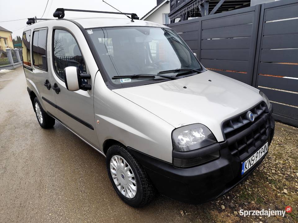 Fiat Doblo 19D 2001 Osobowe Oszczędne Jasło sprzedam