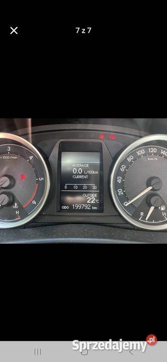 Toyota Auris 20 d4d uszkodzona 2000cm3 Krzęcin