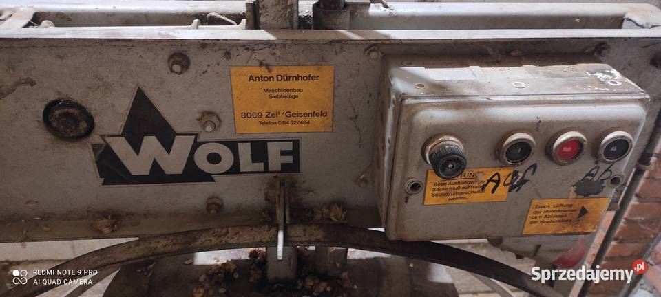 Prasa do chmielu na worki WOLF