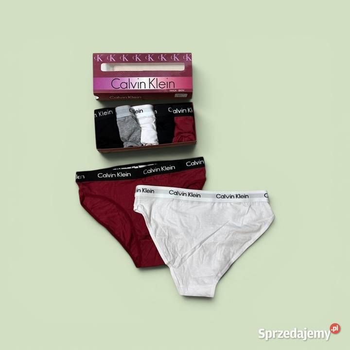 Calvin majtku damskie 5 pack bawełna Klasyczna Konin