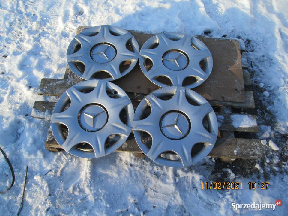 Kołpaki 15 Mercedes Benz 4 sztuki Dobiegniew