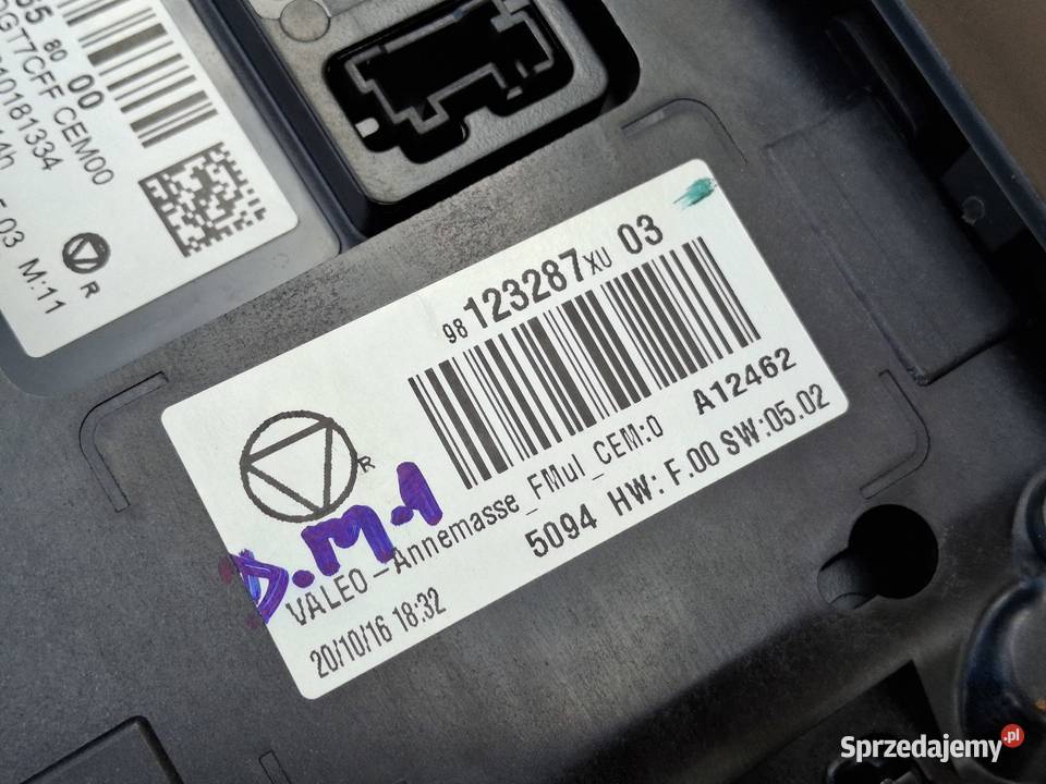 CITROEN C3 III WYŚWIETLACZ EKRAN PANEL RADIO Bieleń sprzedam