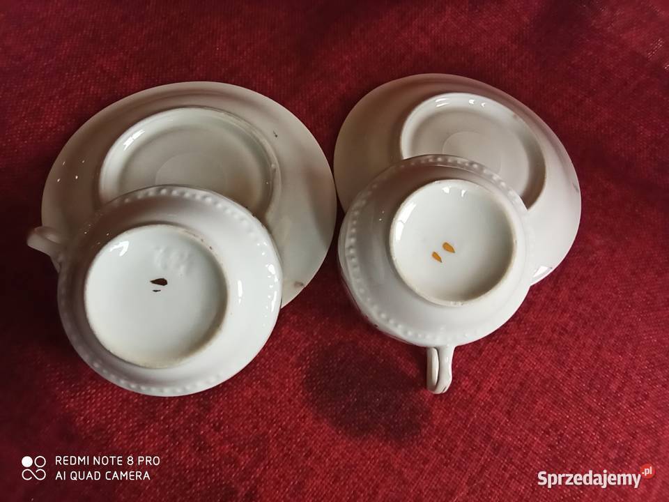 Filiżanka z fiołkami Syg numeryczna 404 Gdańsk