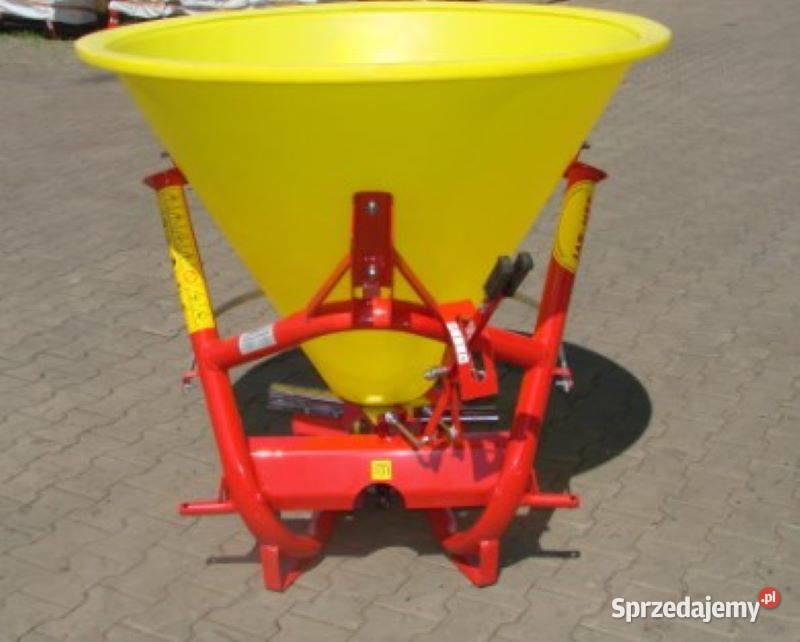 Rozsiewacze nawozów jednotarczowe z plastikowym Proszówka