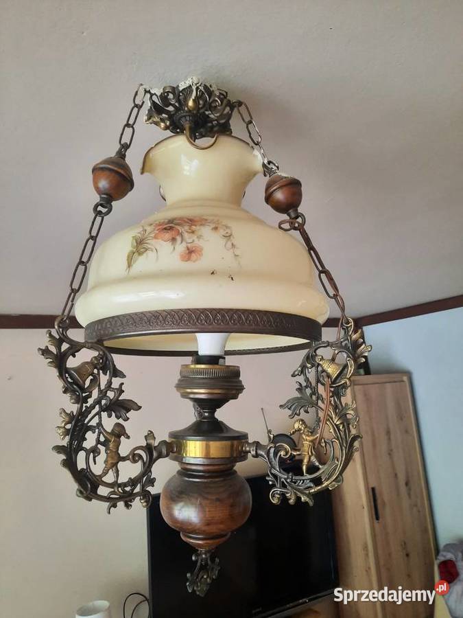 Lampa wisząca w stylu holenderskim Majolika Dom i Ogród Modliborzyce sprzedam