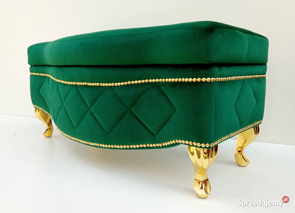 PUFA ŁAWKA GLAMOUR Fotele i pufy wielkopolskie Poznań