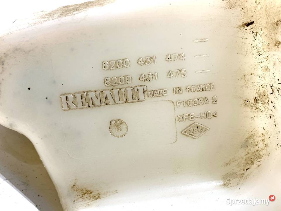 ZBIORNIK SPRYSKIWACZY RENAULT KANGOO II Minivan podkarpackie
