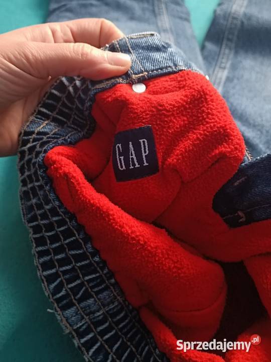 Spodnie ocieplane jeansowe chłopięce GAP 116122 Kraków