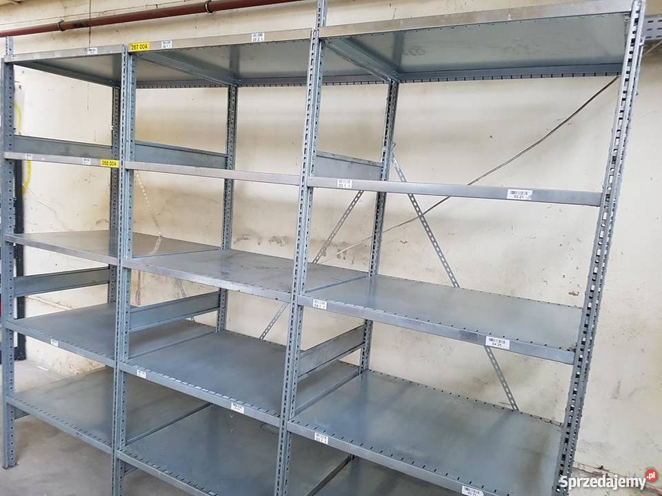 REGAŁ metalowy Schafer 250x100x805 półek dolnośląskie Dzierżoniów