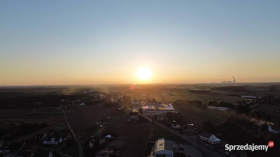 Dron ujęcia z powietrza Twojej działki opolskie Kotórz Mały reklama