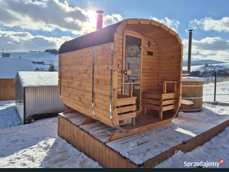 Sauna ogrodowa Quadro od ręki!!!