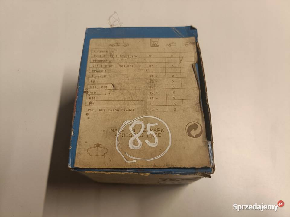 Renault 19 21 Peugeot 205 Citroen ZX PRZEDNIE lubelskie
