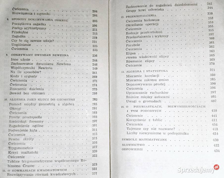 W poszukiwaniu modelu matematycznego W W Sawyer Rok wydania 1988 Chełm sprzedam