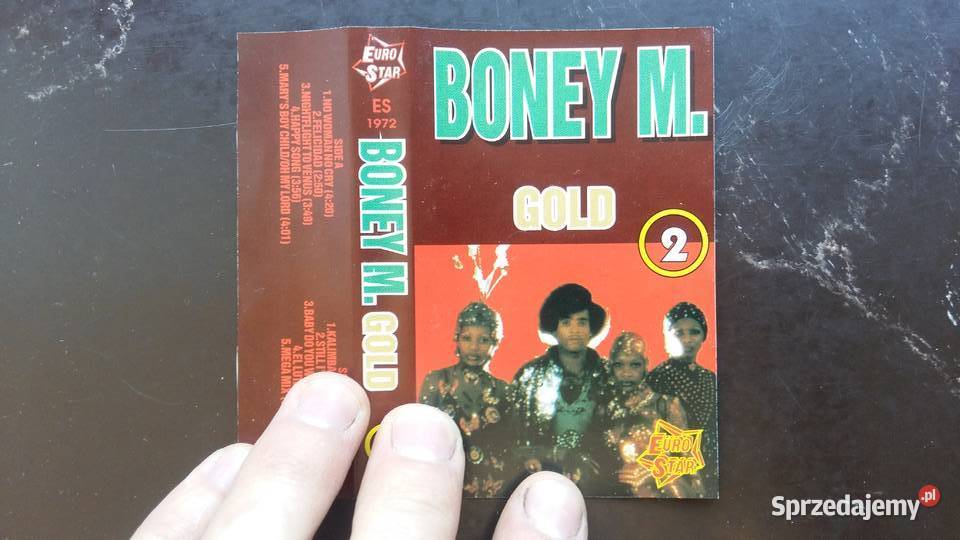 Kaseta magnetofonowa Boney M Gold Vol2 Wyd Euro kaseta Siemiatycze