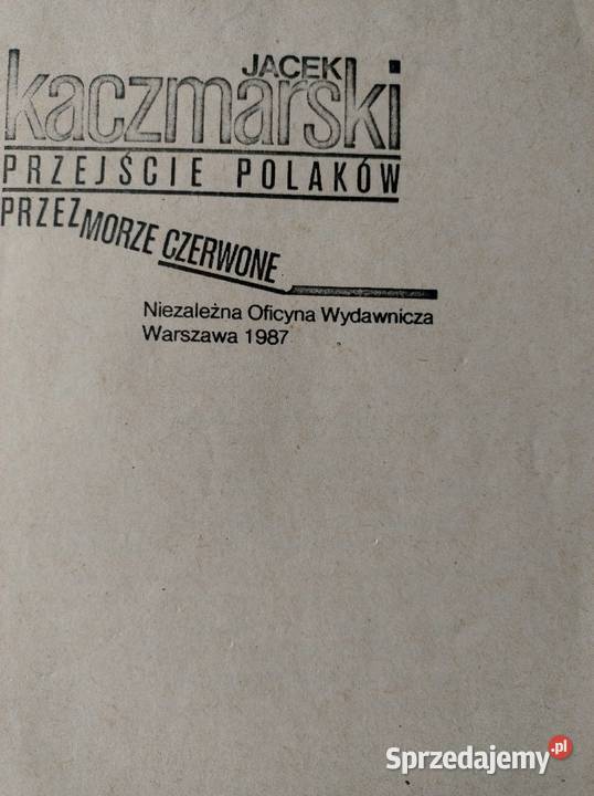 Przejście Polaków Morze Czerwone