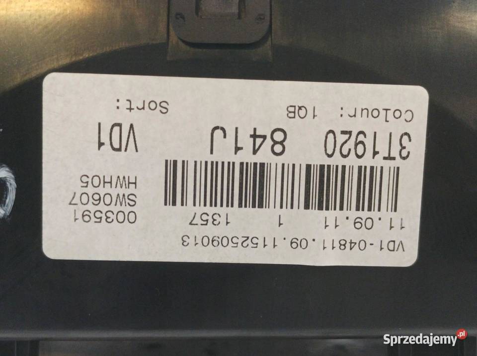 LICZNIK DSG AUTOMAT 3T1920841J Skoda Superb II Liczniki i zegary Motoryzacja