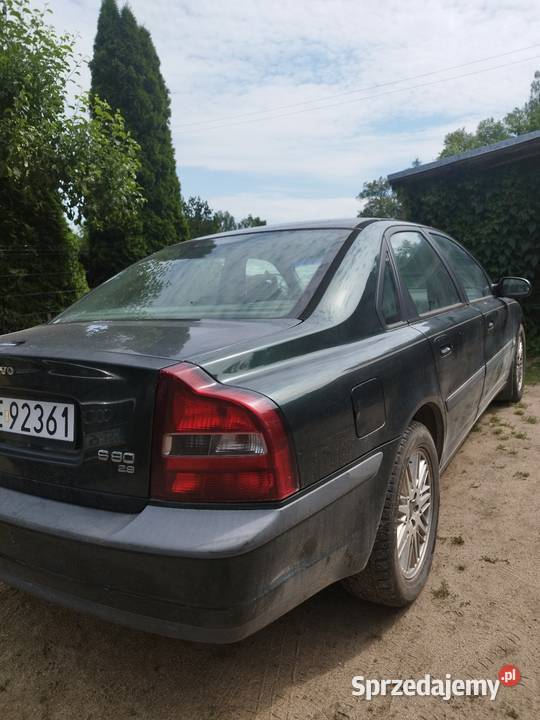 Volvo S80 29 benzynagaz zielony Sulmin