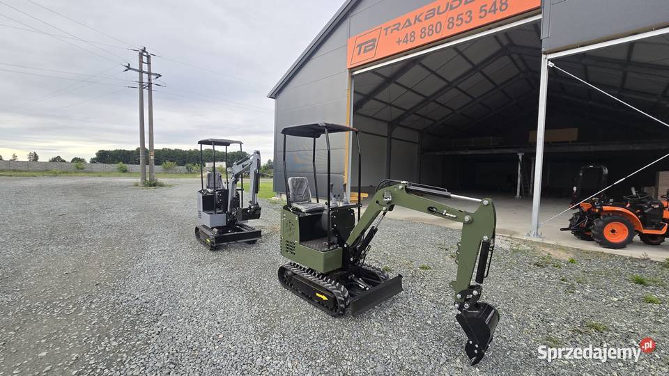 Mini koparka NOWA Colt KV13 Waga 1300 Kubota nie Koparki Dunkowa sprzedam
