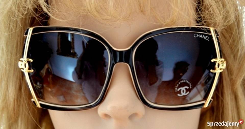 CHANEL OKULARY PRZECIWSŁONECZNE BEŻ BRĄZ sprzedam