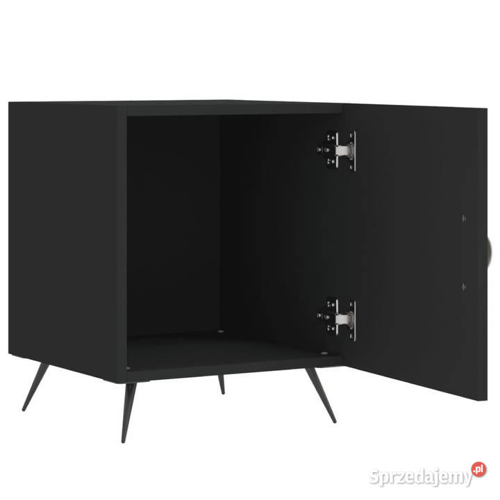 Szafki nocne 2 czarne 40x40x50 WM827503 mazowieckie Warszawa