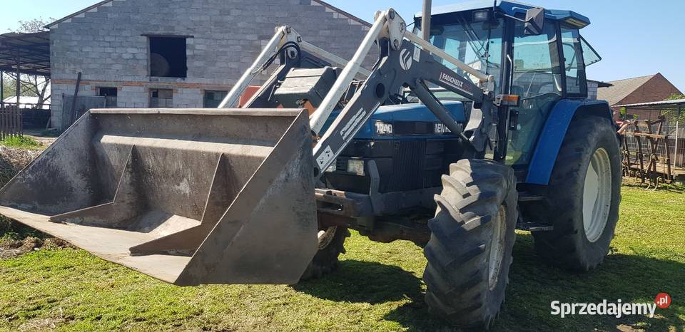 Ford 6640 holland 4x4 z turem Napęd 4x4