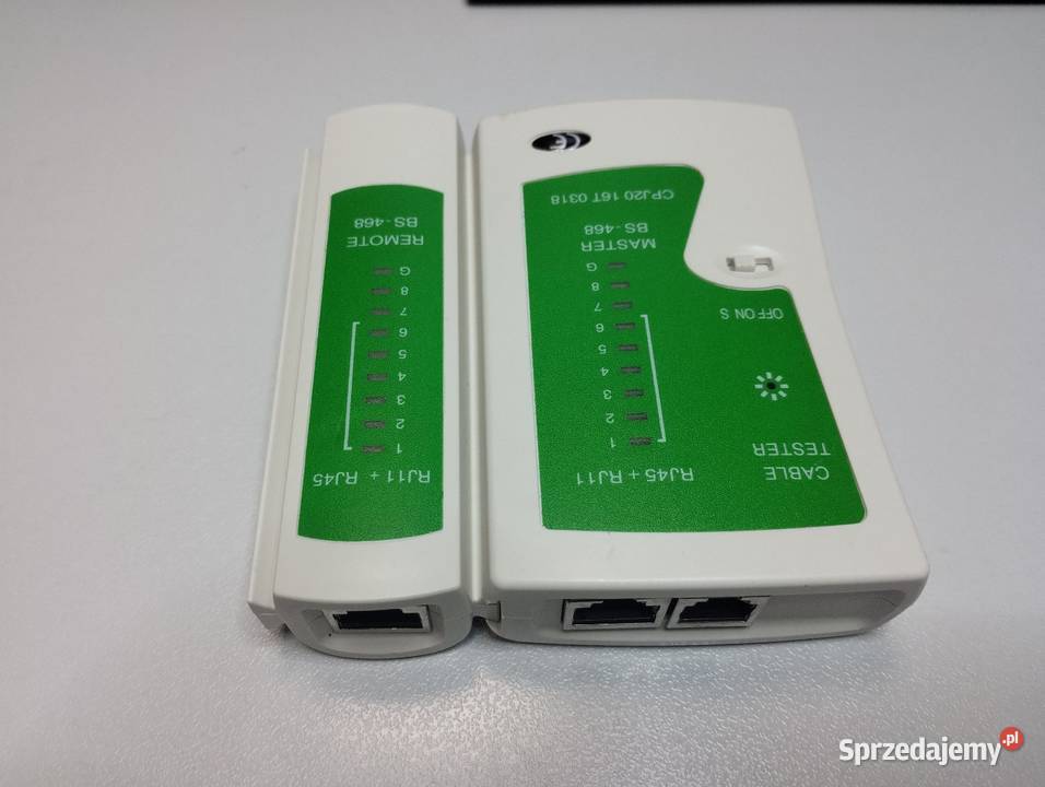 Tester przewodów sieci komputerowej LAN RJ45 Komputery i Akcesoria sprzedam