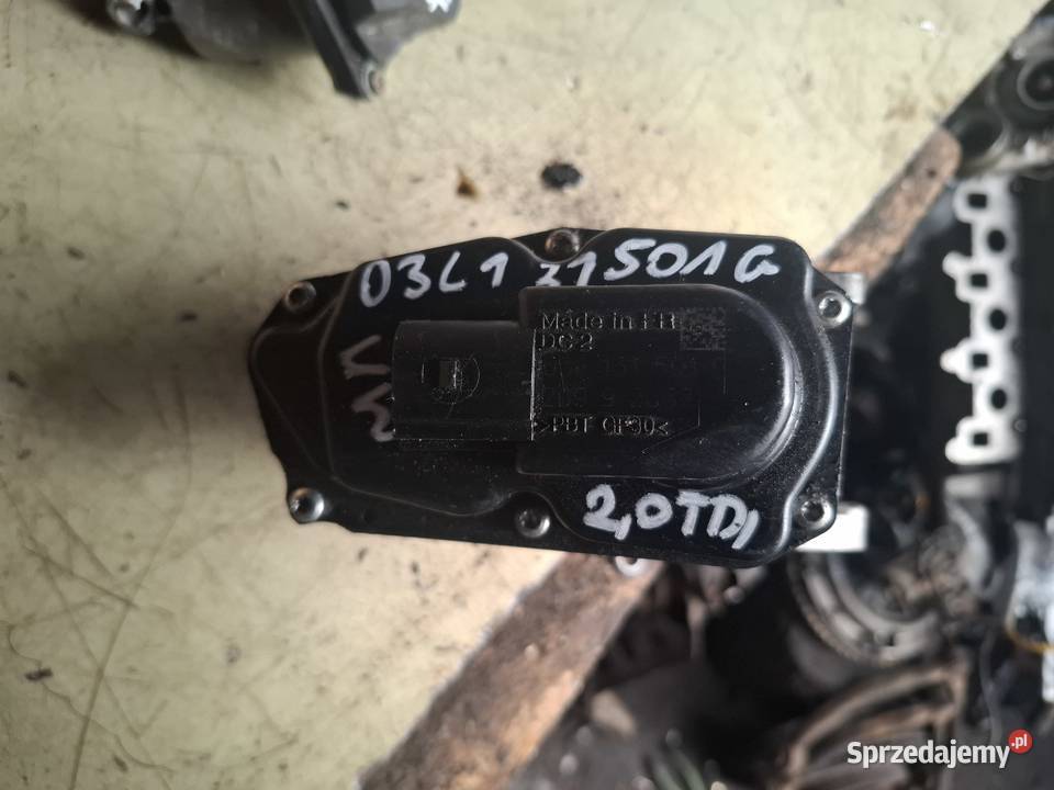 VW SEAT SKODA AUDI 20 TDI zawór EGR 03L131501G osobowe Kielce sprzedam