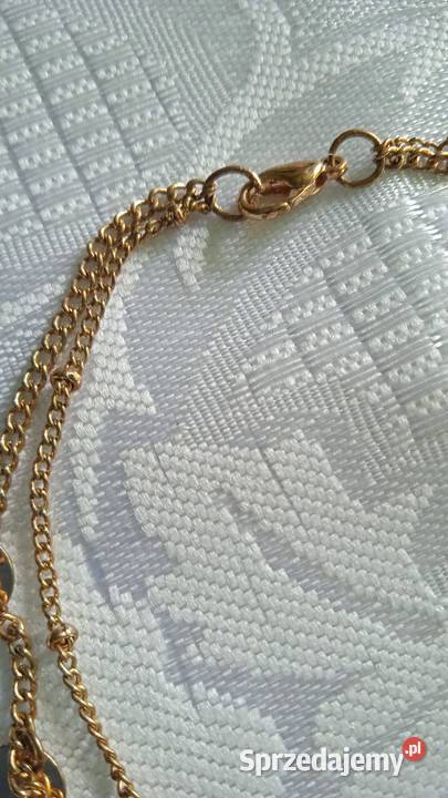 FINEZYJNA NOWA POZŁACANA BRANSOLETKA wielkopolskie Piła
