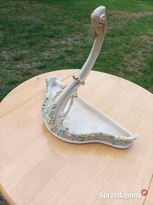 Konsola antyk styl barokowy na ścianę Sterdyń