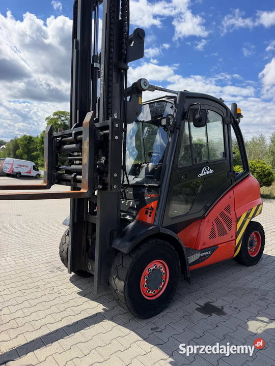 wózek widłowy LINDE H50D02 Evo 2019r przesuw łódzkie Działoszyn