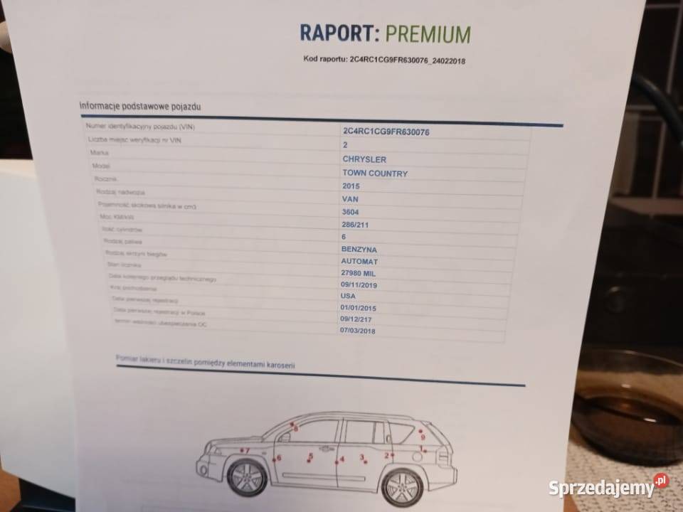 Chrysler benzyna+LPG