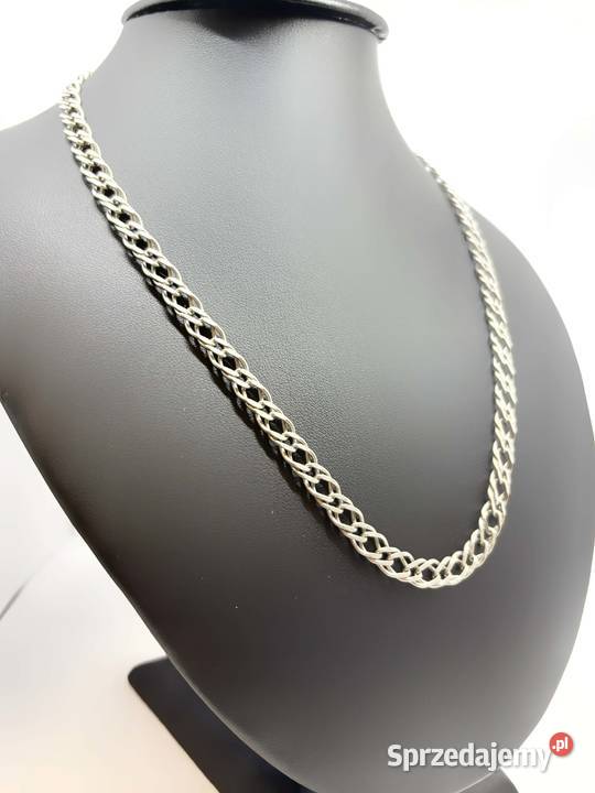 Srebrny łańcuszek pr 925 2667g Długość 665 Łańcuszki warmińsko-mazurskie Elbląg