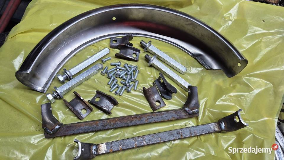 Motorynka m1 metalowy tylny błotnik