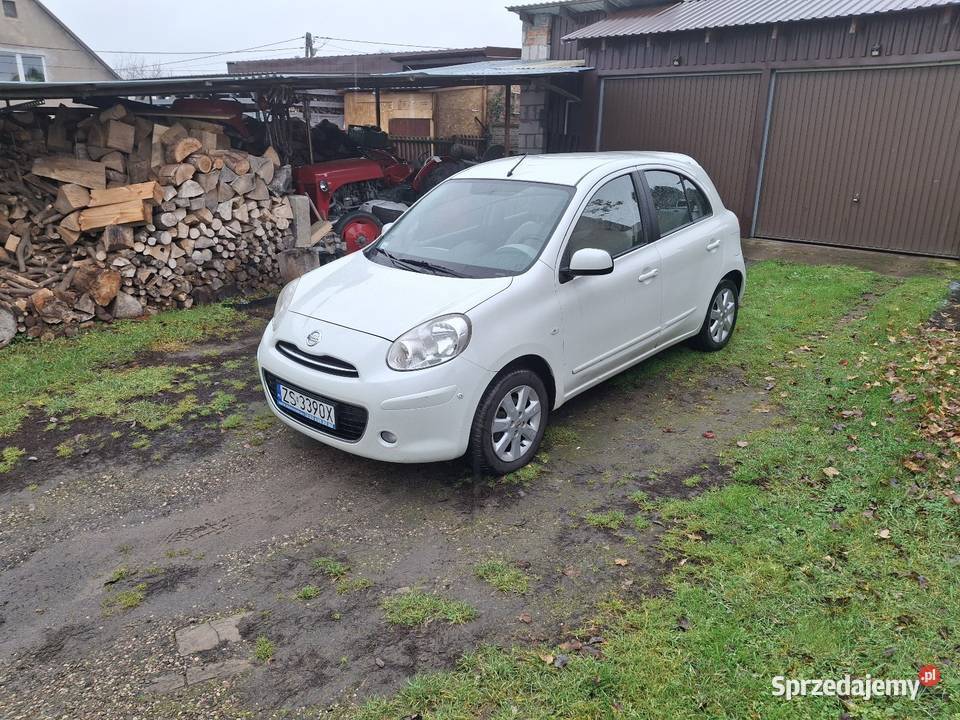 Nissan micra 12benzyna 2012 107 przebiegu benzyna Micra Szczecin sprzedam