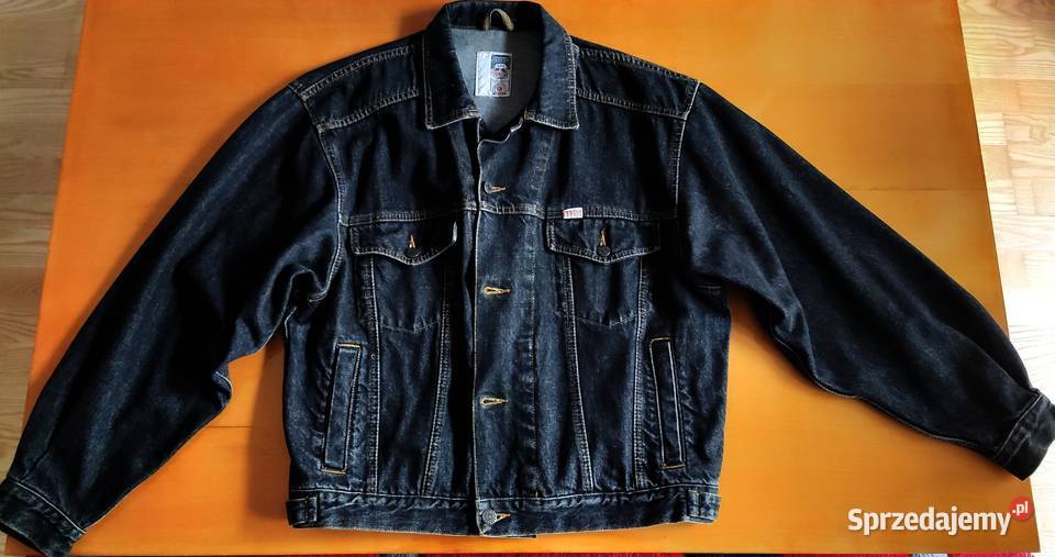 Czarna męska kurtka jeansowa Dallas Vintage Kraków