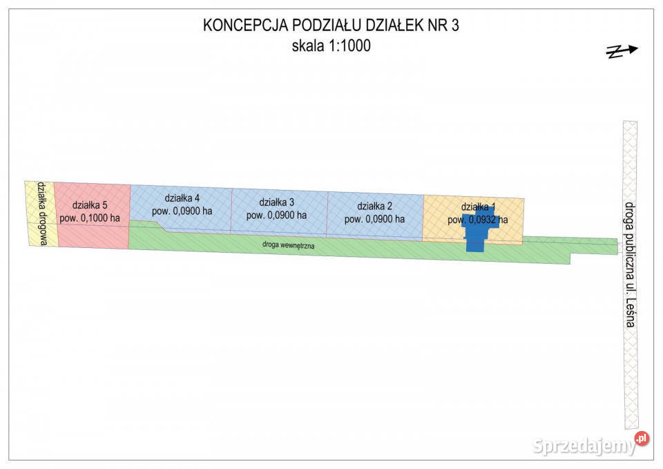 Dwupokoleniowy Kampinos działka do podziału Liczba pokoi 5 Zaborów