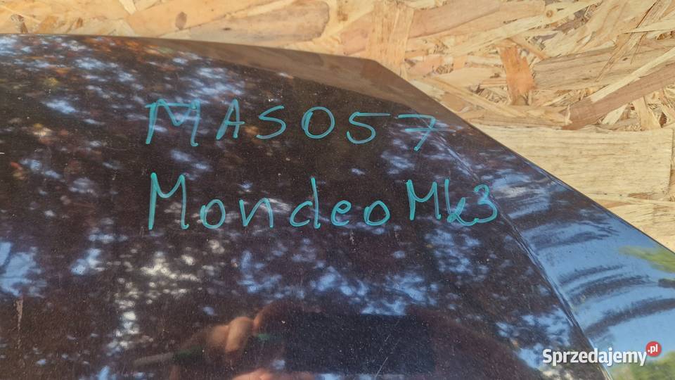 FORD MONDEO MK3 MASKA POKRYWA SILNIKA wielkopolskie Słowikowo